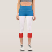 Leggings Capri Drapeau de Crimée (Recto)