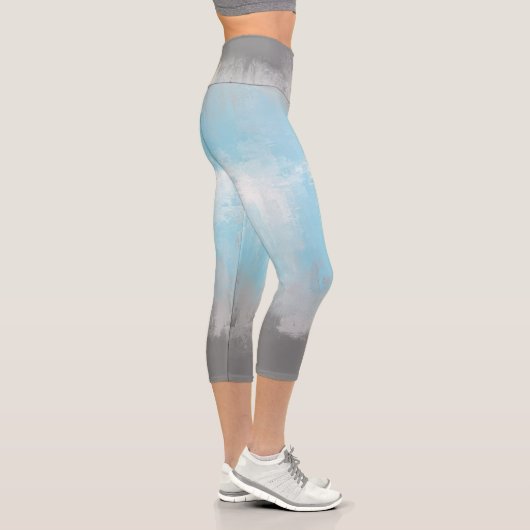 Leggings Capri Drapeau de fierté demigarçon abstrait (Droite)