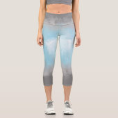 Leggings Capri Drapeau de fierté demigarçon abstrait (Recto)