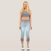 Leggings Capri Drapeau de fierté demigarçon abstrait (Recto)