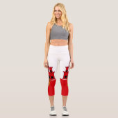 Leggings Capri Drapeau de Gibraltar (Recto)