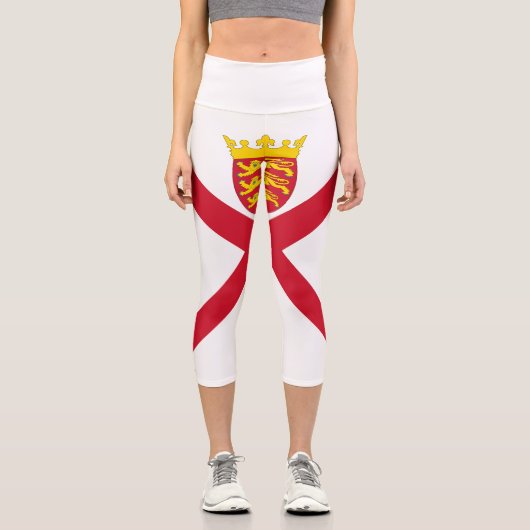 Leggings Capri Drapeau de Jersey (Recto)