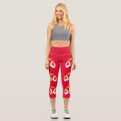 Leggings Capri Drapeau de Karelia Nord (Recto)
