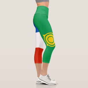 Leggings Capri Drapeau de Khakassie