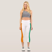 Leggings Capri Drapeau de la Côte d'Ivoire (Recto)