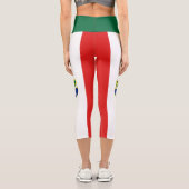 Leggings Capri Drapeau de la Fédération de Bosnie (Verso)