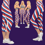 Leggings Capri Drapeau de la France patriotique<br><div class="desc">Drapeau de la France patriotique Capri Leggings.</div>