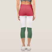 Leggings Capri drapeau de la Hongrie (Verso)