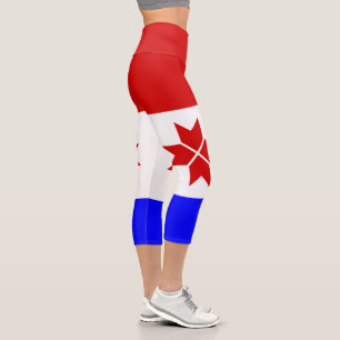 Leggings Capri Drapeau de la Mordovie
