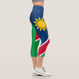Leggings Capri Drapeau de la Namibie