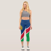 Leggings Capri Drapeau de la Namibie (Recto)