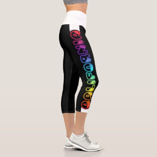 Leggings Capri Drapeau de la République de Californie patriotique