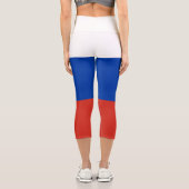 Leggings Capri Drapeau de la Russie (Verso)