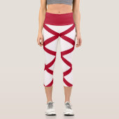 Leggings Capri Drapeau de l'Alabama (Recto)