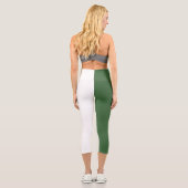 Leggings Capri Drapeau de l'Algérie (Verso)