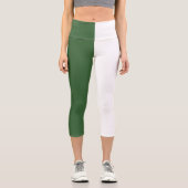Leggings Capri Drapeau de l'Algérie (Recto)