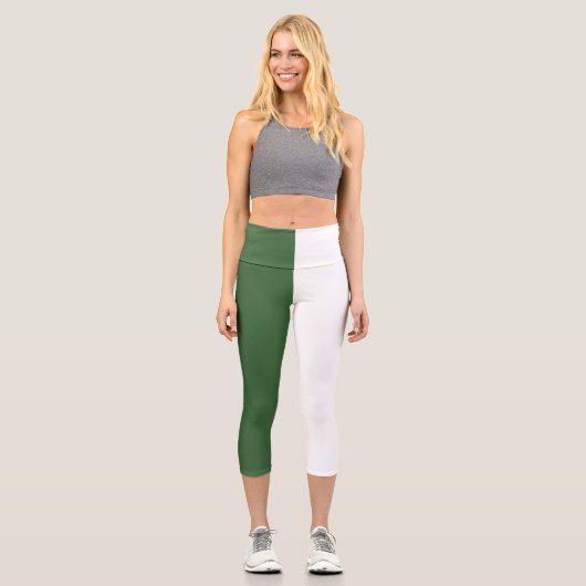 Leggings Capri Drapeau de l'Algérie (Recto)