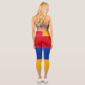 Leggings Capri Drapeau de l'Arménie (Verso)