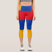 Leggings Capri Drapeau de l'Arménie (Recto)