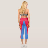 Leggings Capri Drapeau de l'Érythrée (Verso)