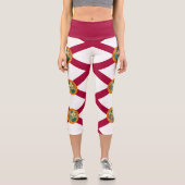 Leggings Capri Drapeau de l'État de Floride (Recto)