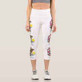 Leggings Capri Drapeau de l'État de l'Illinois (Recto)