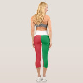 Leggings Capri Drapeau de l'Italie (Verso)