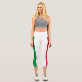 Leggings Capri Drapeau de l'Italie (Recto)