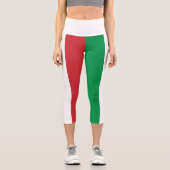Leggings Capri Drapeau de l'Italie (Recto)