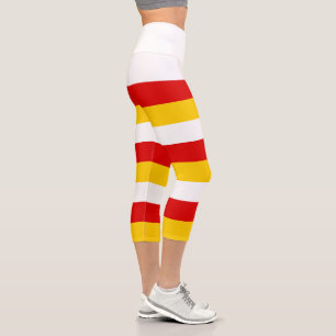 Leggings Capri Drapeau de l'Ossétie du Sud