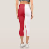Leggings Capri Drapeau de Malte (Verso)
