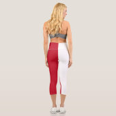 Leggings Capri Drapeau de Malte (Verso)