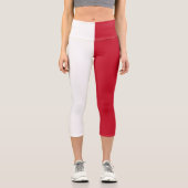 Leggings Capri Drapeau de Malte (Recto)