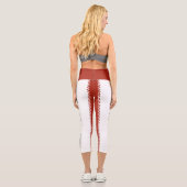 Leggings Capri Drapeau de Mari El (Verso)