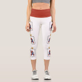 Leggings Capri Drapeau de Mari El (Recto)