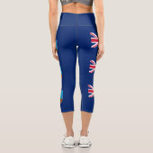 Leggings Capri Drapeau de Montserrat (Verso)