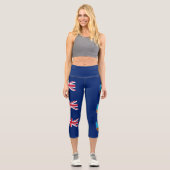 Leggings Capri Drapeau de Montserrat (Recto)