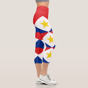 Leggings Capri Drapeau de Saba