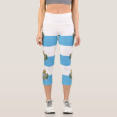 Leggings Capri Drapeau de Saint-Marin (Recto)