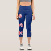 Leggings Capri Drapeau de Sainte-Hélène (Recto)