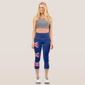 Leggings Capri Drapeau de Sainte-Hélène (Recto)