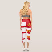 Leggings Capri Drapeau de Sercq (Verso)