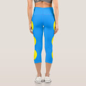 Leggings Capri Drapeau des Palaos (Verso)