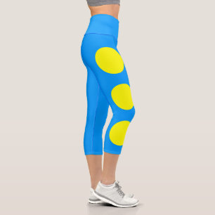 Leggings Capri Drapeau des Palaos