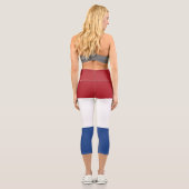 Leggings Capri Drapeau des Pays-Bas (Verso)