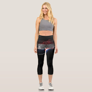 Leggings Capri drapeau des Pays-Bas