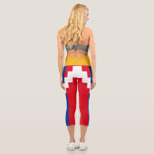 Leggings Capri Drapeau du Haut-Karabagh (Verso)