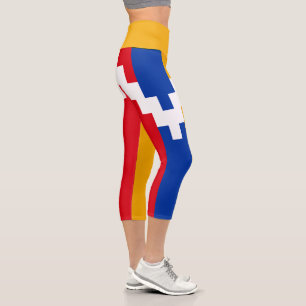 Leggings Capri Drapeau du Haut-Karabagh