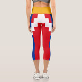 Leggings Capri Drapeau du Haut-Karabakh (Verso)
