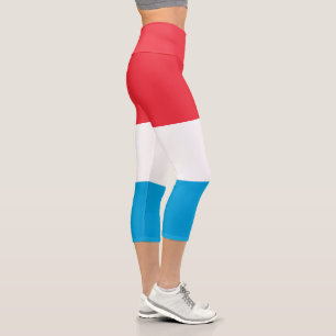 Leggings Capri Drapeau du Luxembourg